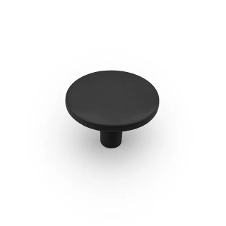 دستگیره کابینت تک پیچ گرد مشکی